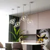 Pendelleuchten Center Glass Bubbles Ball Ersatzteile für Kronleuchter Beleuchtung Lamparas De Techo Suspension Leuchte Lampen EsszimmerPendant