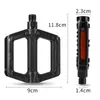 Bike Pedals Bicycle Pedals Ultralight Mtb Road Pedal Cycling Mountain Bike Foot Plat Anti-Slip 9'16 Standard Universally Pedals High Quality 0208