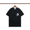 カサブランカ Tシャツデザイナーメンズ Tシャツ v4 tシャツデザイナーカジュアル快適な高級ブランドプリント Tシャツ米国サイズ S-XXL