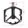 Bike Pedals Mountain Bike Pedal Non-slip Aluminum alloy 106mm Wide MTB Dust Sleeve Bicycle Cycling accessories 0208