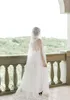 Wraps White Spets Bridal Cape Long Hooded Wedding Cloak Custom Made Bride Bolero Wrap Illusion Jacket