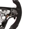 Auto koolstofvezel stuurwiel compatibel voor Ford Fusion Mondeo LED Smart Wheel