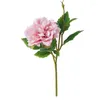 Decorative Flowers Artificial Peony Flower 31cm Arrangement Accessories Home Living Room Decoration