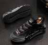 Mens 2914 Designer Plattformskor Sneakers andningsbara ökar höjden Rund tå platt häl snörning komfort avslappnade män skor