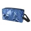 trousse de toilette bleue