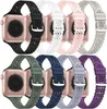 Bandas de silicone de renda tiras de faixa de relógio Apple 38mm 40mm 42mm 44mm Mulheres finas finas finas Iwatch Sport Pulp com fecho clássico para iWatch Series Se 7 6 5 4 3 2 1