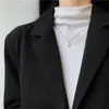 Pendant Necklaces Women Letter Initial Gold Choker Necklace Chain Summer Jewelry AccessoriesPendant