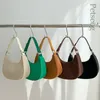 Worki wieczorowe 2023 Nylonowe zamek błyskawiczny Casual Underarm Bag Mini Sac Hand Fashion Colours Damie torebki