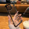 Luxury cases Armor Shockproof Transparent Acrylic Soft Case For iPhone 14 Pro Max x xs xr 14 Pro 13 12 11 12 Clear Camera Lens Protector Cover