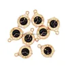 Charms 10/20/50Pcs Arrival Oil Drop Cute Clock Enamel Alloy Pendant Fit Necklaces Bracelets Diy Jewelry Accessoriescharms Dhgzl