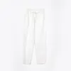 Pantalon femme 2023 été femmes coton décontracté Harem ample neuvième dames mince couleur unie lin pantalons de survêtement femmes