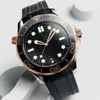 S rel￳gios masculinos para homens Profissional Sea Diver Watch Movimento Autom￡tico 42mm Mada de Cer￢mica Mestre Rel￳gios ￠ prova d'￡gua294s