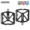 Pedały rowerowe MZYRH Rower Pedal 3 łożyska Non-Slip MTB Pedals Pedals Aluminium Rower Pedals Dotyczące wodoodporne akcesoria rowerowe 0208