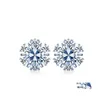 Charm Zirkon Kerstmis sneeuwvlok oorbellen voor vrouwen glanzende strass Crystal Flower Earring Drop levering sieraden Dhrau