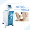 Professionellt vatten syre Jet Beauty Machine Hydra Aqua Solution Dermabrasion Hydro Hidra Facial Tips Oxygen Health Jet Peel Equipment