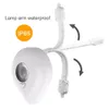 Nachtlichter 8 Farben ändern LED-Toilettensitzlicht Smart Human Motion Sensor aktivierte wasserdichte WC-Lampe Batteriebetriebene Drop Deliv Dh3Jy