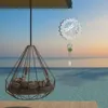 Figurines décoratives 3D rotatif libellule vent Spinner métal attrape cristal pendentif carillon extérieur jardin Windspinner Windchime artisanat