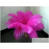 Party Decoration Wholesale A Lot Beautif Ostrich Feathers 2530Cm For Wedding Centerpiece Table Centerpieces Decoraction Supply Eea19 Dhf2A