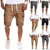 Men's Shorts Men's Army Pants 2023 Tactical Buff Jeans Run Plain Chunky 4XL