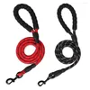Dog Collars 2 Colors Pet Leash Reflective Walking Chain Cat Pets Accessories 1.5 3 M Products Supplies Strap