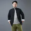 Veste d'hiver rembourrée en coton pour hommes