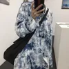 Męskie koszule T Hintage Hip Hop Tie-Dye Pary Ubrania 2023 Moda harajuku duża koszula dla mężczyzn Casual Homme Tops