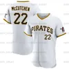 Top Custom 15 Oneil Cruz Jersey 22mccutchen Kevin Newman 10 Bryan Reynolds 21 Roberto Clemente 14 Rodolfo Castro 60 Liover Peguero Willie Stargell Baseball Jerseys