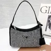 Nytt modebling Rhinestone Evening Bag Classic Women Handbag Crossbody Shoulder Bags Kvinnor armhålväskor293o