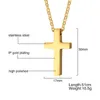 Подвесные ожерелья Meaeguet Christian Cross для мужчин Женщины распятие мужская вечная церковь Круз Религиозное ожерелье 20 "Цепь