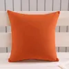 Pillow Solid Linen Pillowcase Art Home Sofa Siesta Articles Color