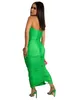 Summer Women Bodycon Party Dresses Sleeveless Sexy Hollow Out Halter Backless Lace Up Club Night Dress