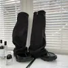 Dress Shoes Sexy Black Women Summer Boots Open Toe Thick Sole Platform Sandals Flip-flop Casual Flat Woman Gladiator Sandal Creepers