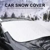 Universal Car Cover Zimowa szyba przedszkola Wodoodporna Wodoodporna Wodoodporna anty -lodowa mróz automatyczne ochraniacze