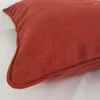 Pillow Nordic Style Red Wine Cover Case Sofa Chair Home Decor Without Stuffing