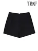 Frauen Shorts ONKOGENE Frauen Mode mit asymmetrischen Bund Röcke Vintage Hohe Taille Zurück Reißverschluss Weibliche Skort Mujer Y2302