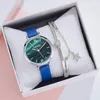 Wristwatches Watch For Women Fashion Romantic Bracelet Ladies Dress Watches Simple Gfit Montre Femme 2023