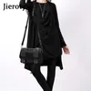 Evening Bags JIETOTYX Women Black Leather Messenger Single Skull Rivet Shoulder Sac A Main Bolsa Vintage Sexy Bag Lady Drop 230208