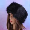 Bandana's Hoofdband Bont Winter Warmer Oor Faux Hoofdhoed Oorbeschermer Pluizig Wrapwomen Womens Geïmiteerd Caps Ski Harige Warme Nep Cap