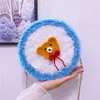 Pièces de sac, accessoires, ours doux rond, ensemble de matériel de bricolage pour téléphone, sac à main