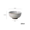 Ciotole Ciotola di riso da 5 pollici in ceramica giapponese Stoare Stoviglie per la casa Piccola zuppa Commerciale Ristorante Stoviglie da cucina 1PC