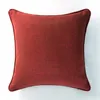 Pillow Nordic Style Red Wine Cover Case Sofa Chair Home Decor Without Stuffing