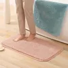 Carpets Plush Padded Floor Mat Carpet Simple Kitchen Bathroom Door Non-slip Absorbent Foot Bedroom Decor