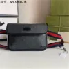 Luxus -Designer Crossbody Umh￤ngungs Horsebit Handtasche Geldbeutel Cowide Tiger Hardware -Knopf Messenger Taschen Mode Retro Taille Bumbag