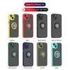 Matte Armor Finger Finger Bracket Caseps Hard PC Cover Clear Clear for iPhone 15 14 13 11 11 Pro Max XR XS X Plus Ultra Samsung S23 S22 A13 A23 A33 A53 A73 DHL