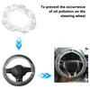Steering Wheel Covers Disposables Car 100 Pcs Universally Cover And Gear Shift With Elastic Bands Universal