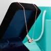 2023ss Beans Pendant Necklace with diamonds designer jewelry Womens DOUDOU Necklaces as gift no box