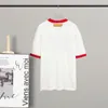 T-shirt da uomo Plus Tees Polo Round T-shirt taglie forti ricamata e stampata in stile polare con abbigliamento estivo in puro cotone da strada 8njn