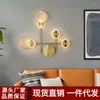 Lampy ścienne Nowoczesne LED Crystal Arandela Luminaire Luminaria Home Deco Lampa salonowa