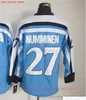 1972-1999 Movie Retro CCM Hockey Jersey Ricamo 8 Teemu Selanne 9 Bobby Hull 10 Dale Hawerchuk 13 Teemu Selanne 16 Laurie Boschman 27 Teppo Numminen 11 Koivu