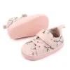 Nya Canvas Classic Sports Sneakers Newborn Baby Boys Girls First Walkers Shoes Sp￤dbarn Toddler Soft Sole Anti-Slip Baby Shoes 0-18 M￥nter